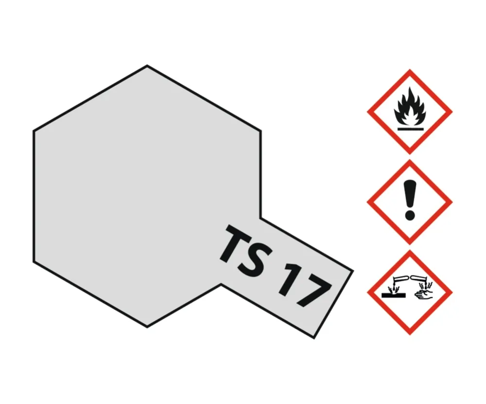 85017 TS-17 Aluminium Silber glänzend 100ml
