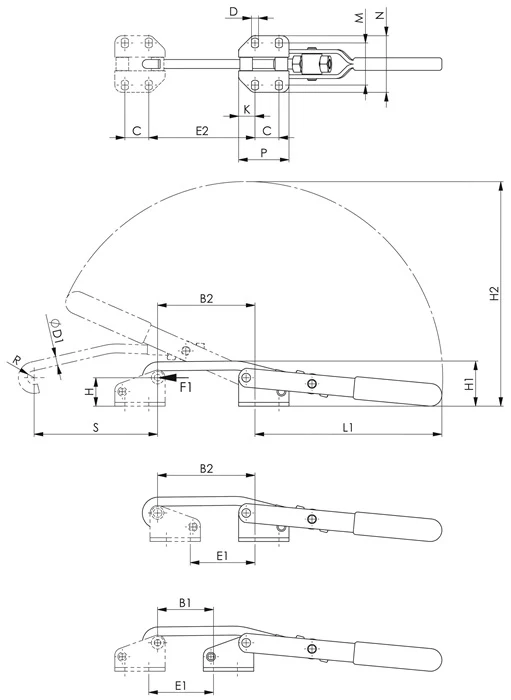 AMF Verschlussspanner Nr. 6847 ( 4000833522 ) Größe 5