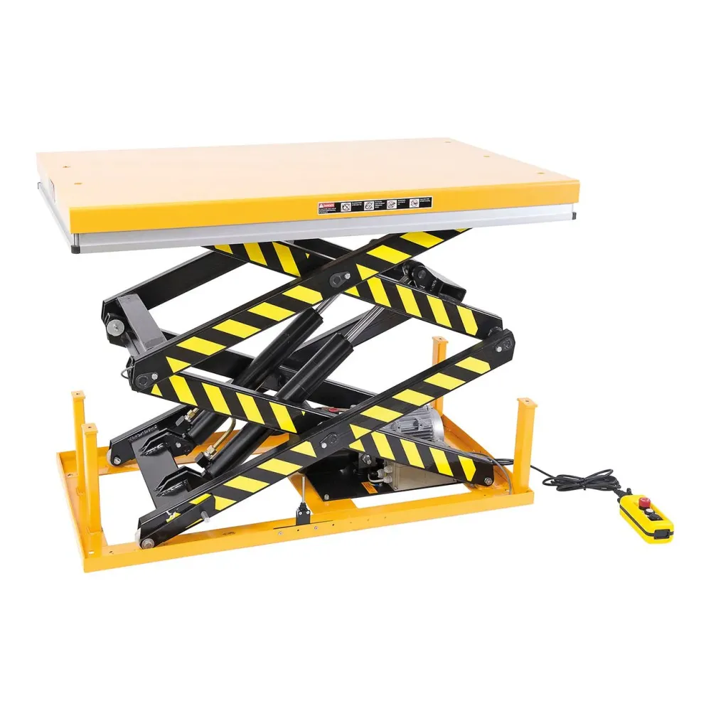 BERNARDO Stationäre Doppelscherenhubtische – Modell SSHT 1000 D