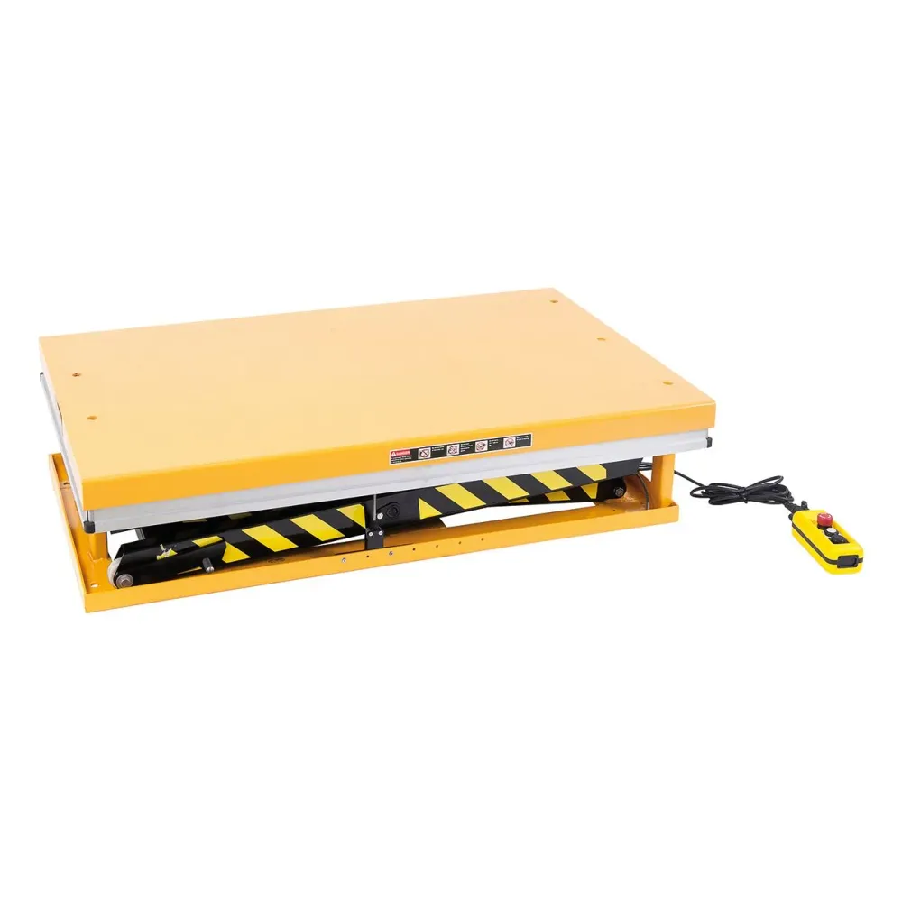 BERNARDO Stationäre Doppelscherenhubtische – Modell SSHT 1000 D