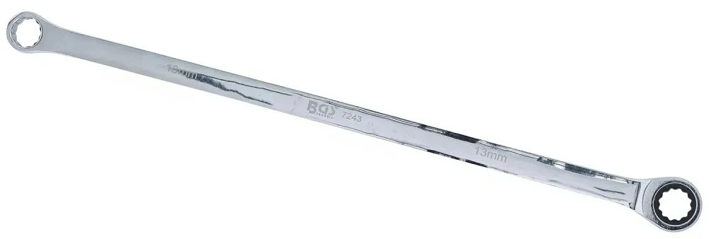BGS 7243 Ratschenringschlüssel Ringschlüssel extra lang SW 13