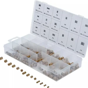 BGS 85223 Sortiment Einpressmuttern Messing 330 teilig