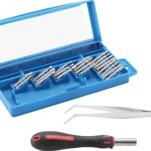 BGS DIY 20823 Satz MICRO Bit mit Halter 22 teilig