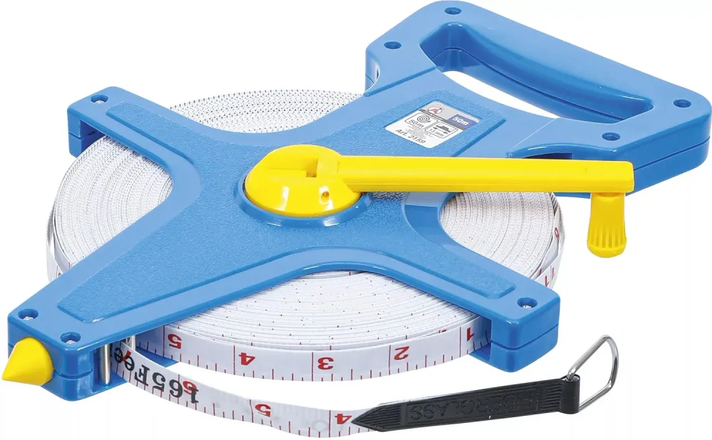 BGS DIY 2159 Rollbandmaß 50 Meter Maßband Mssband Bandmaß Bandmass