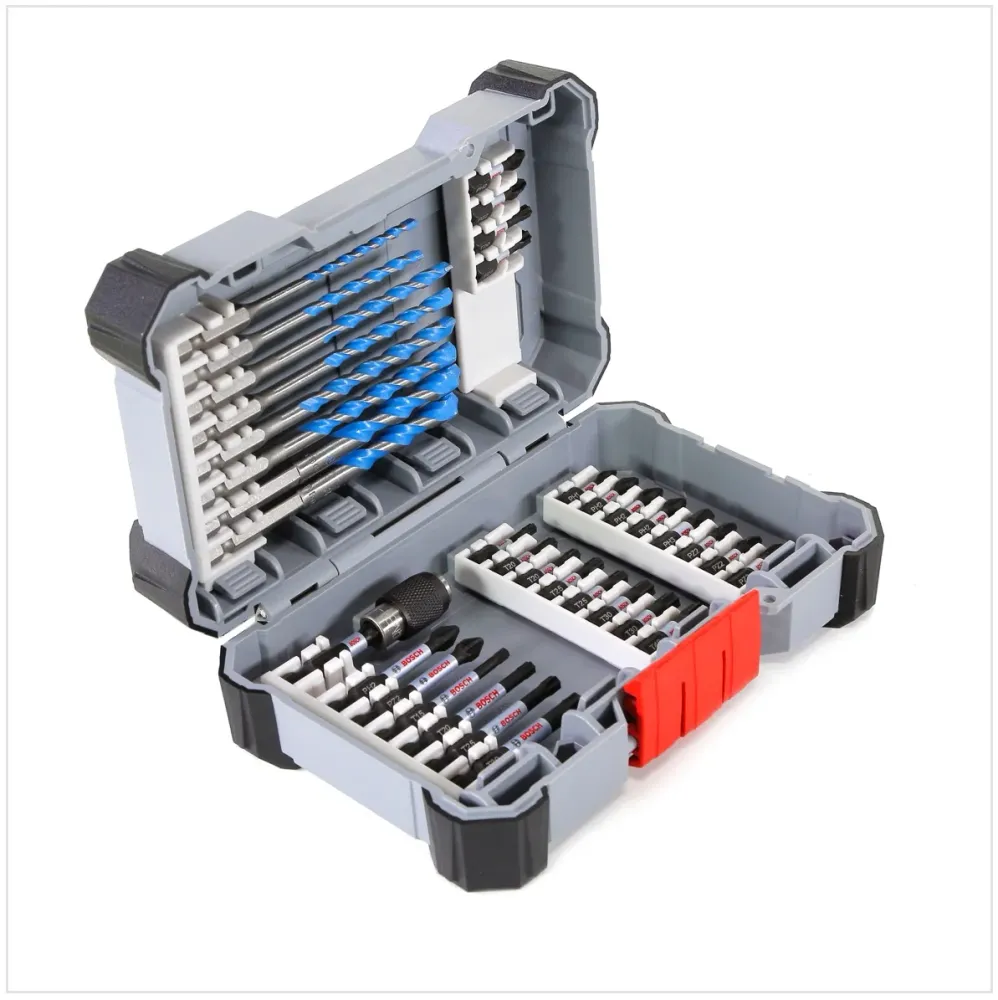 Bosch Impact Control Multi Construction Schrauber 35 tlg. Bit- und Bohrer Set ( 2608577147 ) Bosch Professional