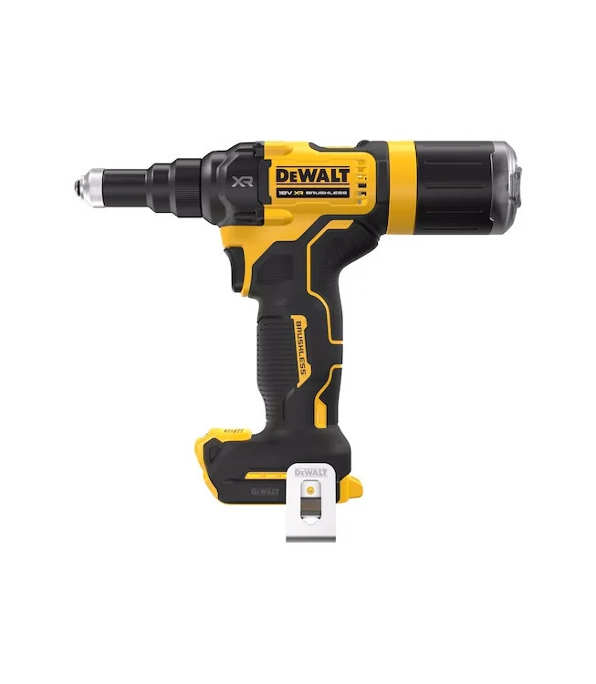 Bürstenloser Nieter 6,3 mm XR 18V Dewalt DCF414NT