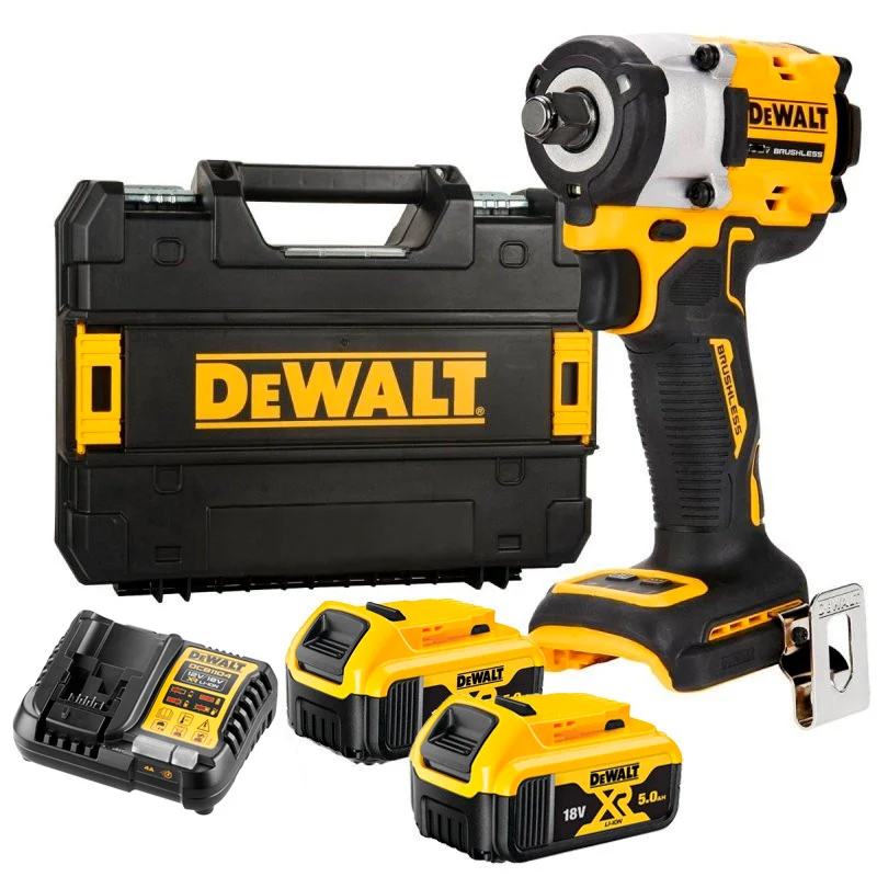 Bürstenloser Schlagschrauber XR 1/2 18V LI-ION 5Ah Dewalt DCF921P2T