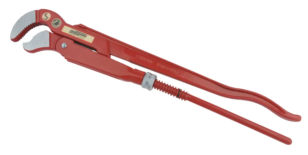 Eckrohrzange 2", S-Maul Brüder Mannesmann
