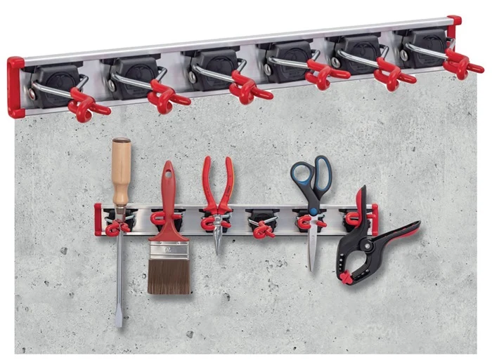 Gerätehalter Set mini ( 4000819680 ) Länge 0,5 m Aluminium / Kunststoff BRUNS