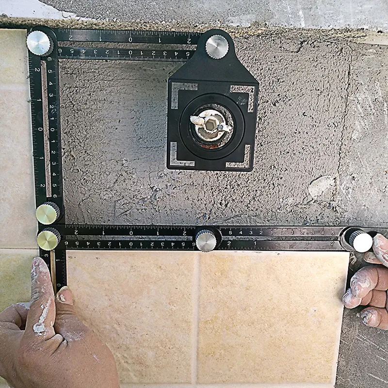 Construction Tools Multi Winkelmessung Lineal Aluminium Folding Positionierung