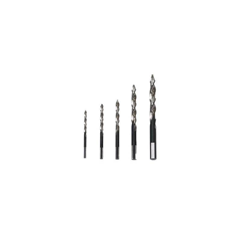 Deltach Spiralbohrer-Set Turbo Step bis 10 mm, 5-teilig 736001