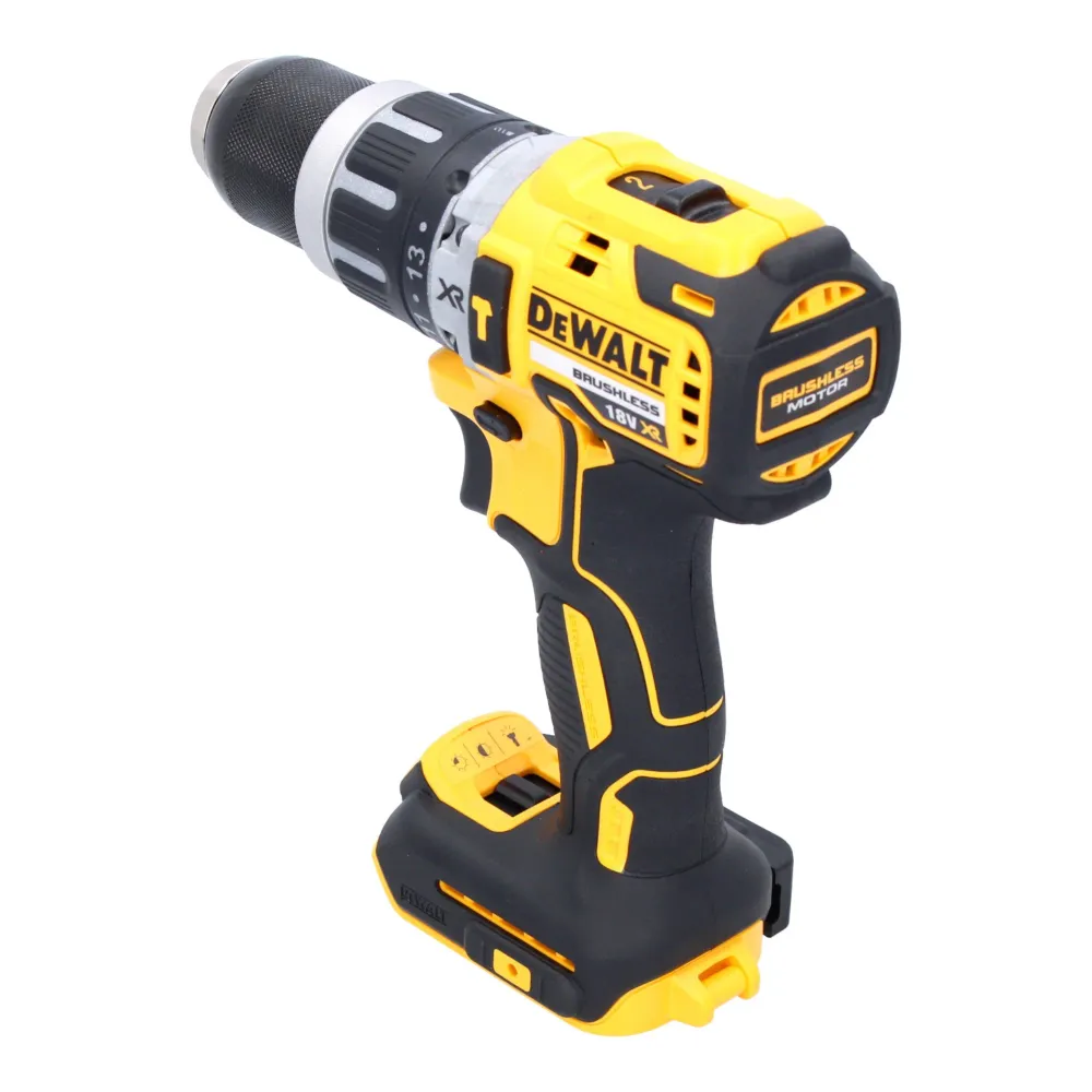 DeWalt DCD 796 E2 Akku Schlagbohrschrauber 18 V 70 Nm Brushless + 2x Powerstack Akku 1,7 Ah + Ladegerät