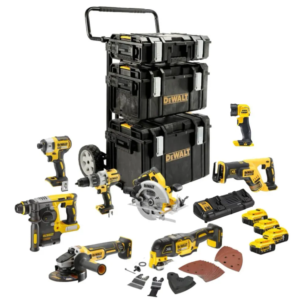 Dewalt DCK853P4 Power Kit 8 Akkugeräte