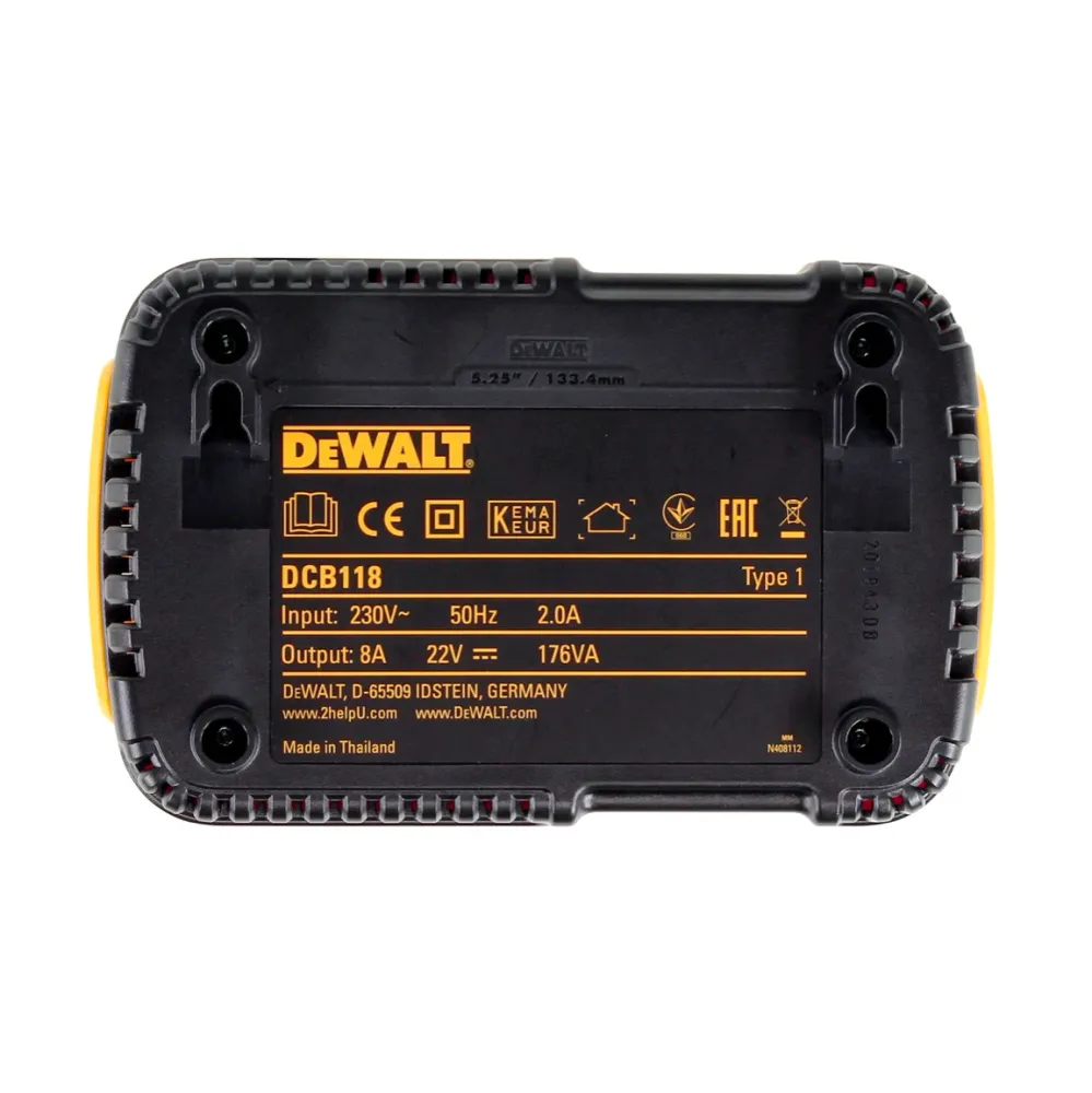DeWalt DCB 118 X2 FlexVolt 54 V / 18 V Starter Set + 2x Akku 9,0 Ah