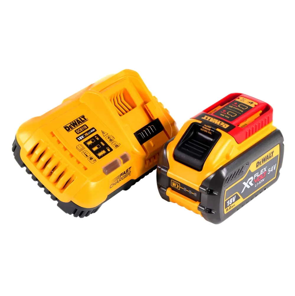 DeWalt DCB 118 X1 FlexVolt 54 V / 18 V Starter Set + 1x Akku 9,0 Ah