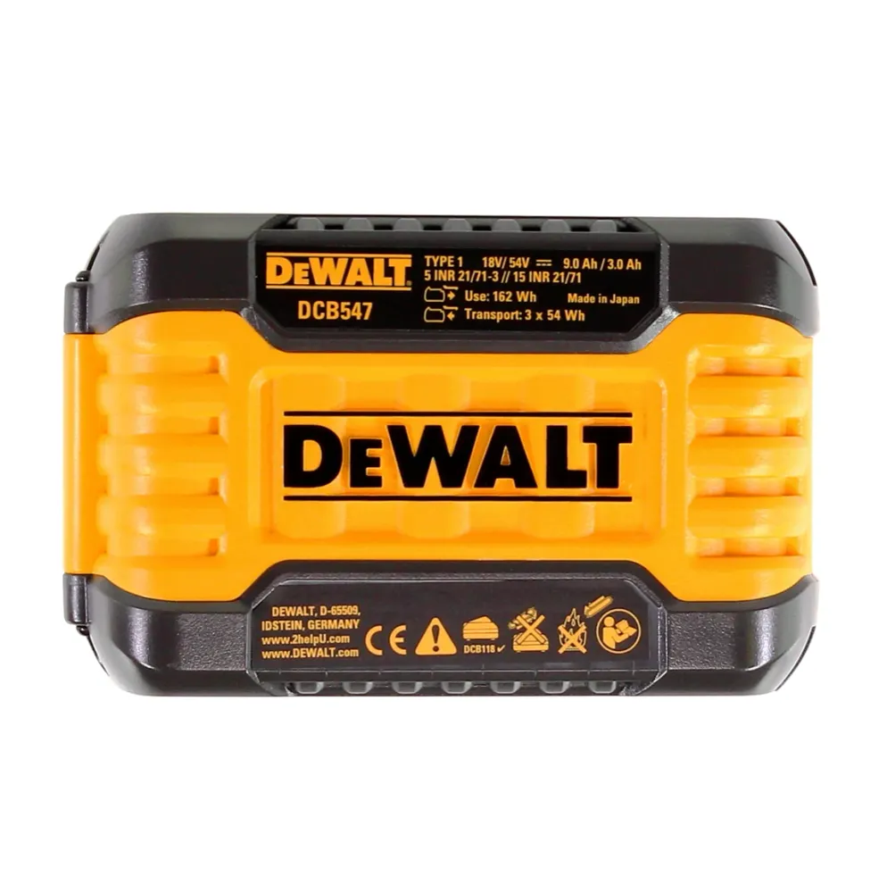 DeWalt DCB 118 X1 FlexVolt 54 V / 18 V Starter Set + 1x Akku 9,0 Ah