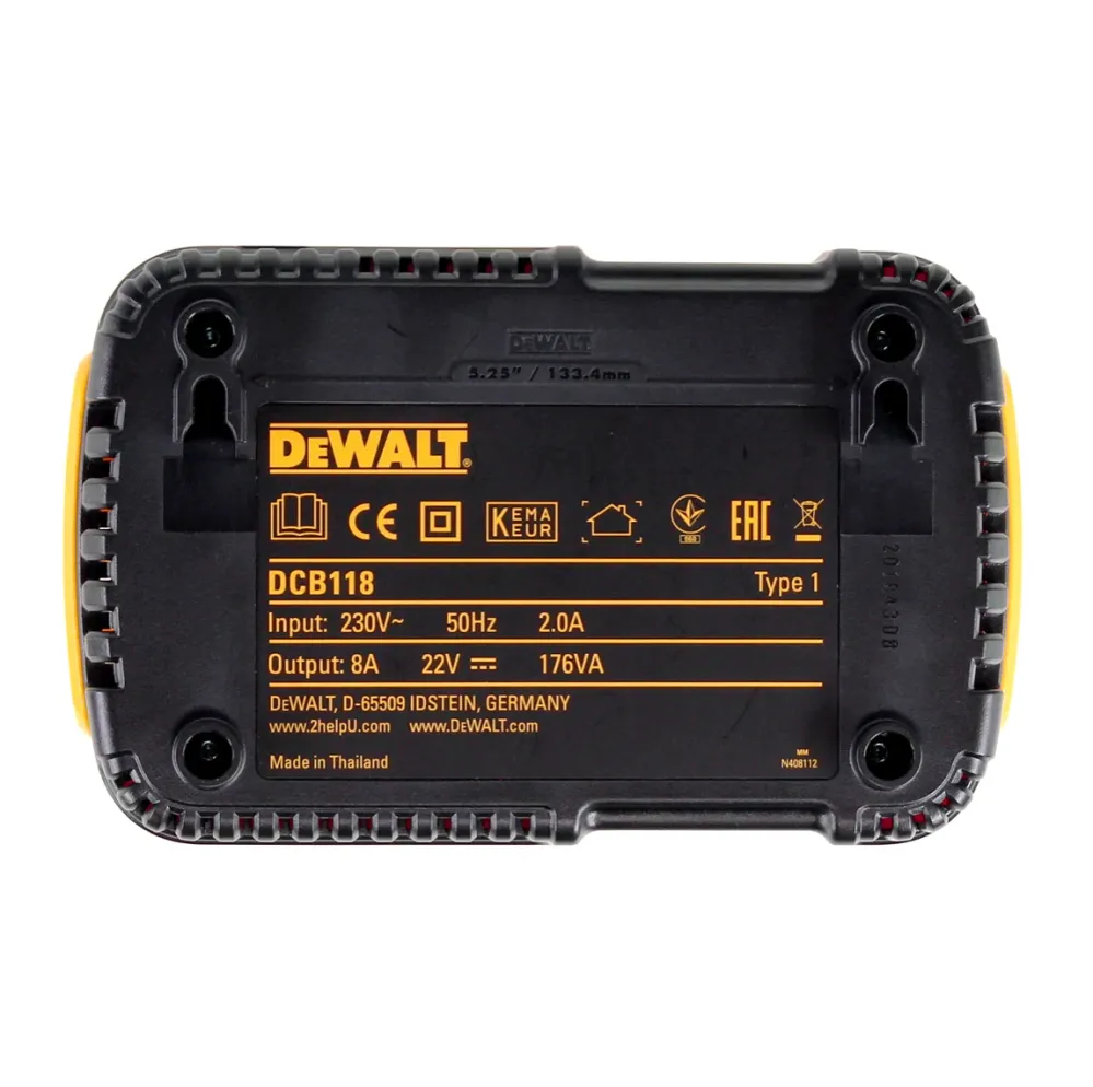 DeWalt DCB 118 X1 FlexVolt 54 V / 18 V Starter Set + 1x Akku 9,0 Ah