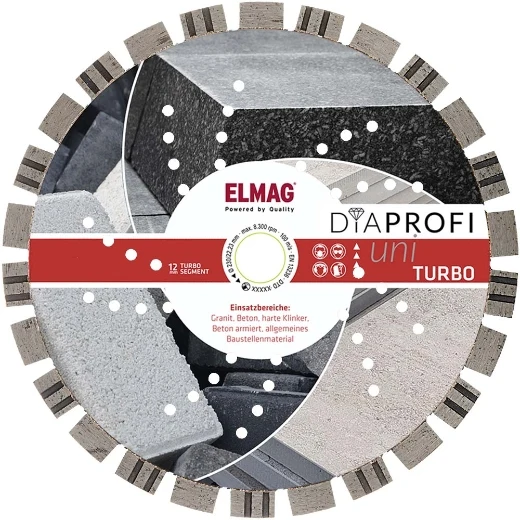 DiaProfi-Diamantscheibe UNI-TURBO Ø350mm