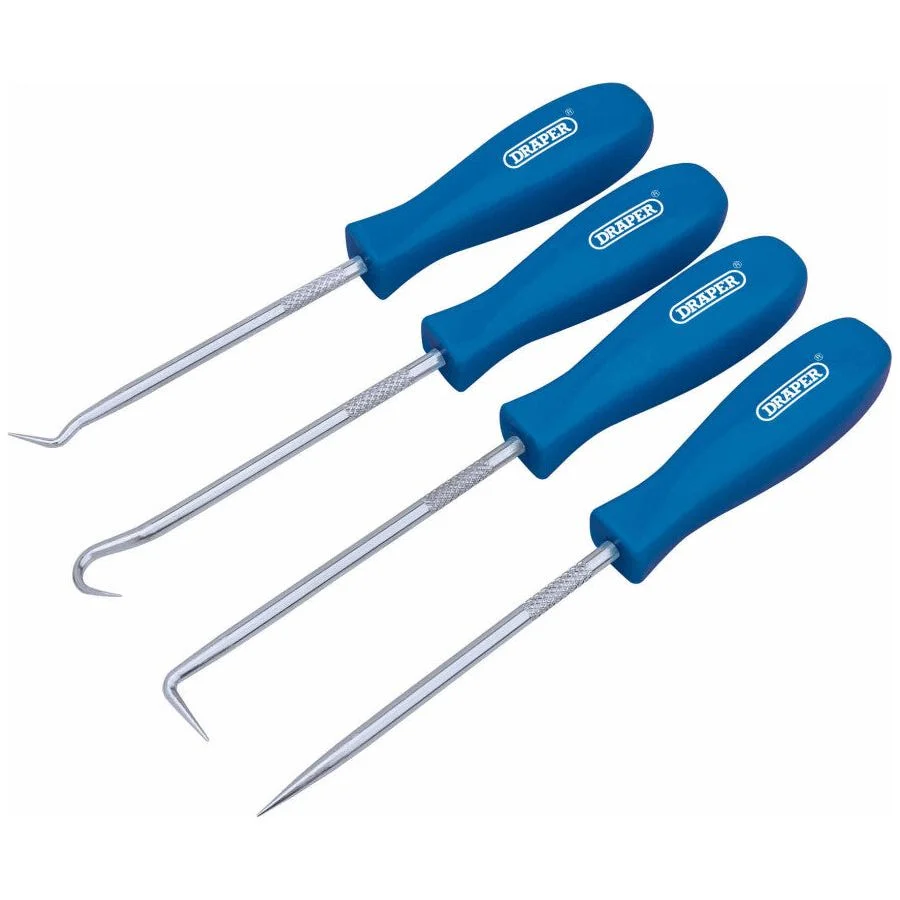 Draper Tools Hakenset mini, 4 Stück D51763