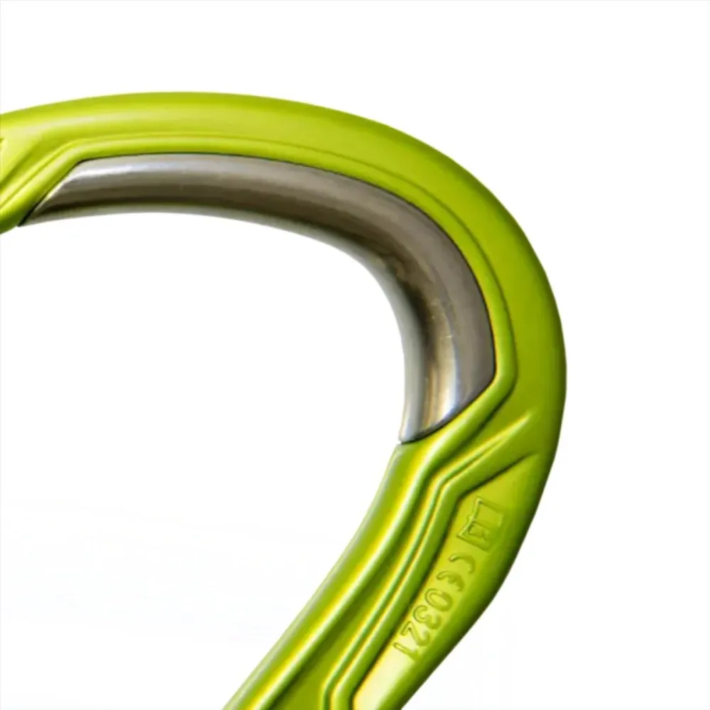 Edelrid HMS Bulletproof Screw Karabiner Wrap Ring Slate Kletterausrüstung Grau