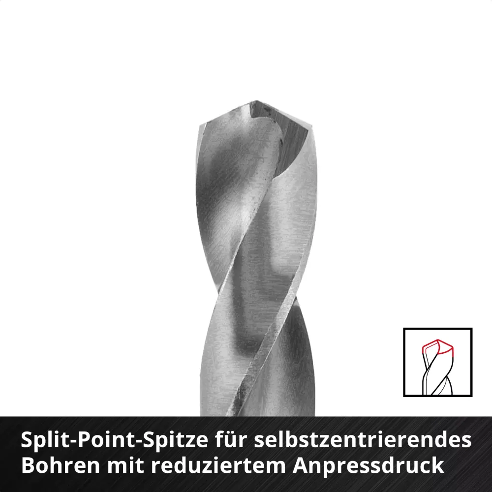 Einhell S-CASE LS 10-teiliges Metall-Bohrerset 49108723