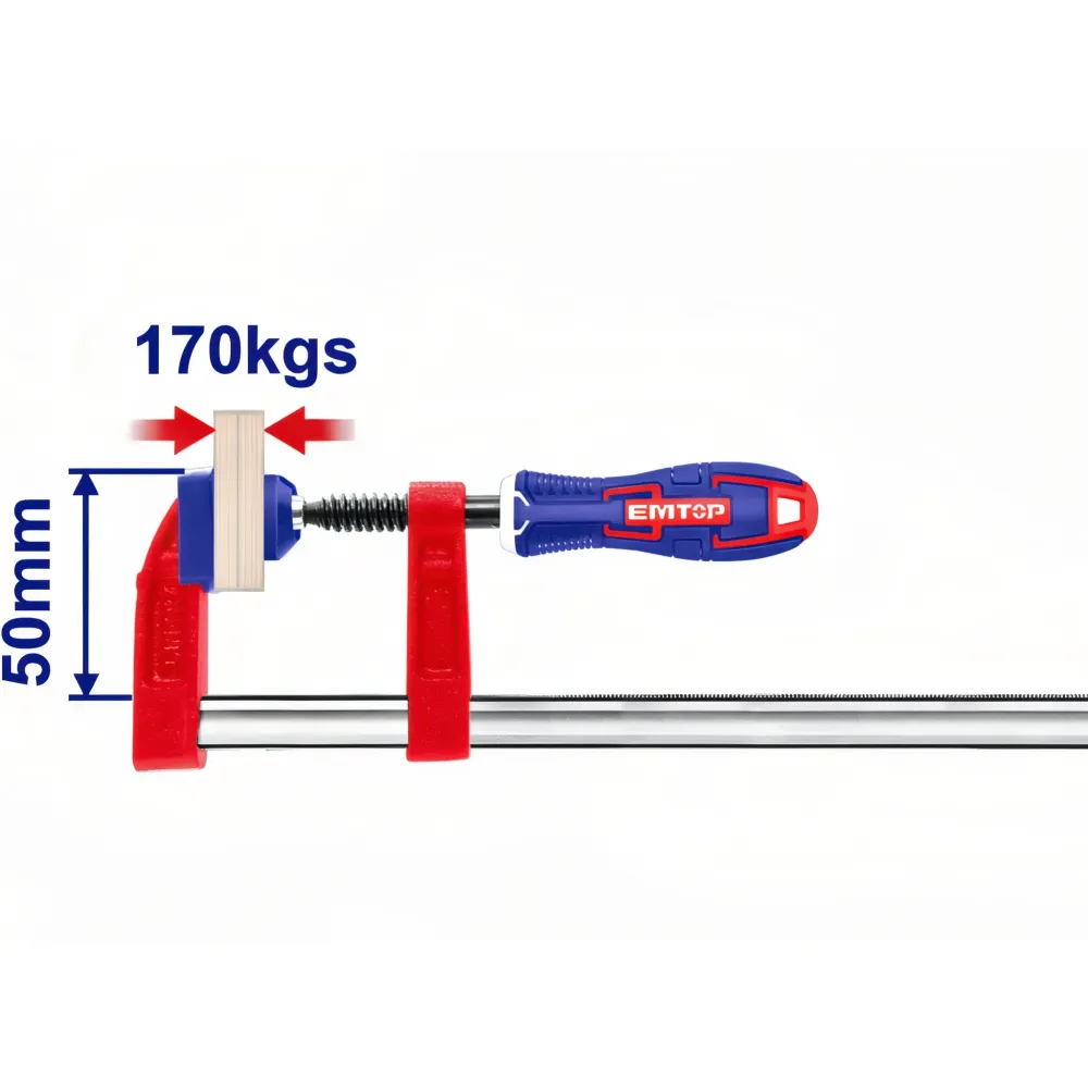 Emtop StrongGrip Sergeant 50x150 - Maximale Stärke 170kg