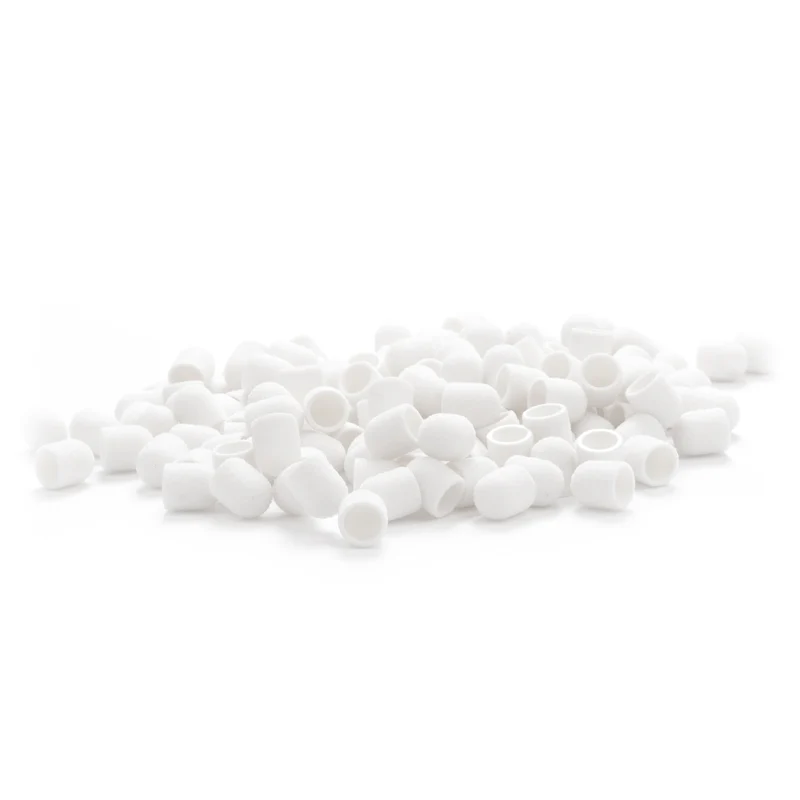 Exo Schleifkappe 10 mm / Körnung 150, 100 Stück, hart, weiß