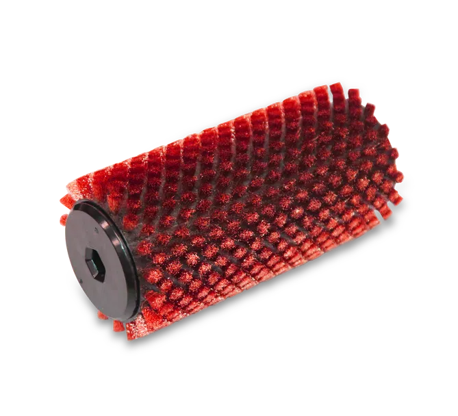 Harte, rote Hochleistungs-Rotorbürste aus Nylon