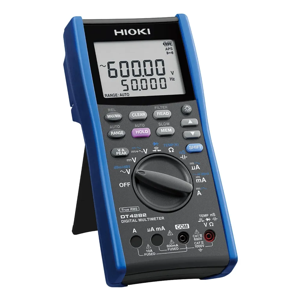 HIOKI Digitalmultimeter Spitzenmodell True RMS Made Japan DT4282