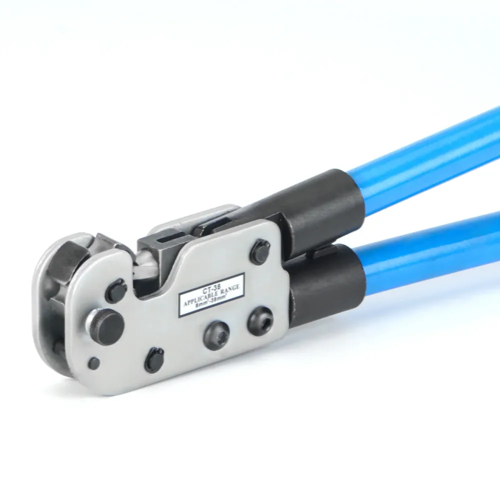 CT-38 Kabelschuh-Crimpzange für 8-38mm2 AWG8-2 iCrimp