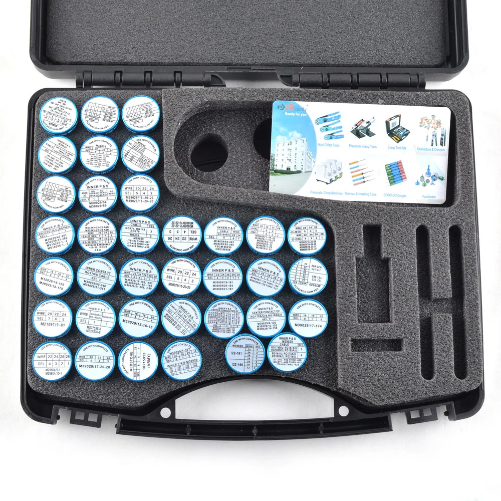 JRready ST5171 Positionierer-Kit: 36 Stück M22520/2 Positionierer von M22520/2-02 bis M22520/2-37 JRready tools