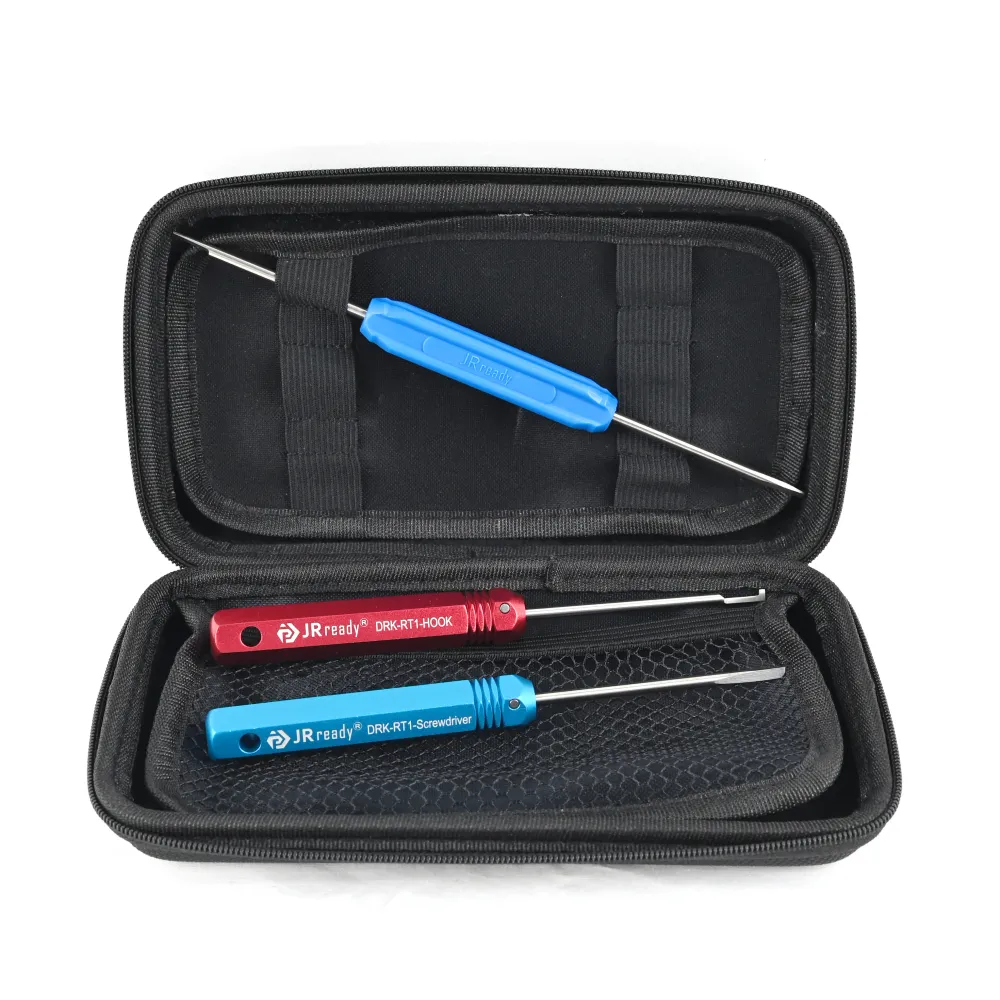 JRready ST5210 KIT: DRK-RT1 & DRK-RT1 Haken & Schraubendreher (DT-RT1) Ausziehwerkzeug für DT-, DTM- und DTP-Steck...