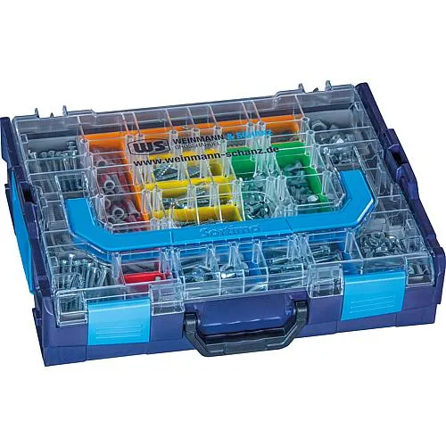 WS L-BOXX® 102 mit transparentem Deckel (442 x 357 x 118 mm)