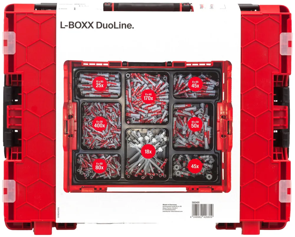 L-BOXX DuoLine Sortiment 833 Stück Fischer