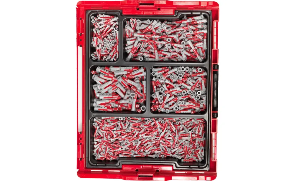 L-BOXX Sortiment Dübel DuoPower 910 Stück Fischer