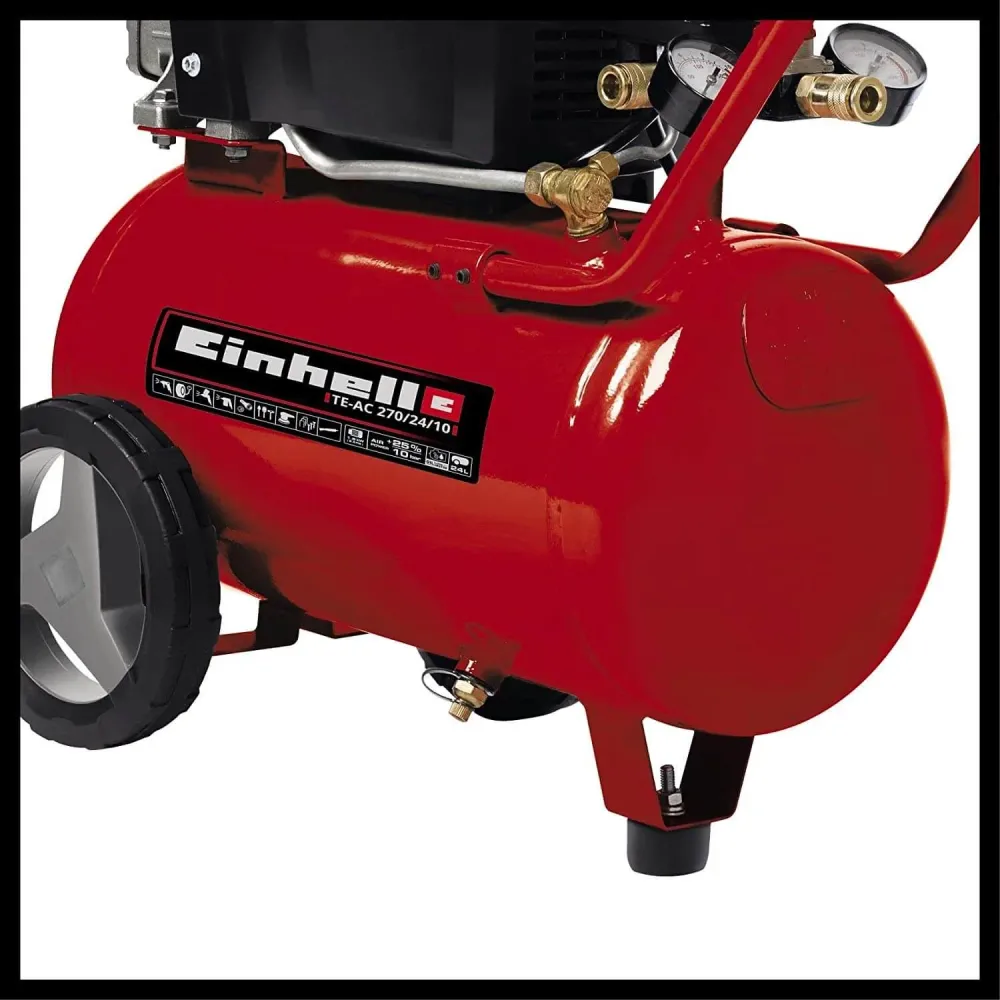 Luftkompressor 24L 10bar Einhell TC-AC 270/24/10
