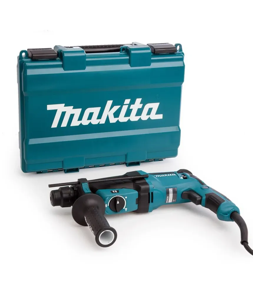 Makita HR2630 SDS-plus 3 Modi Licht Hammer - 800 W 26 mm mit Koffer