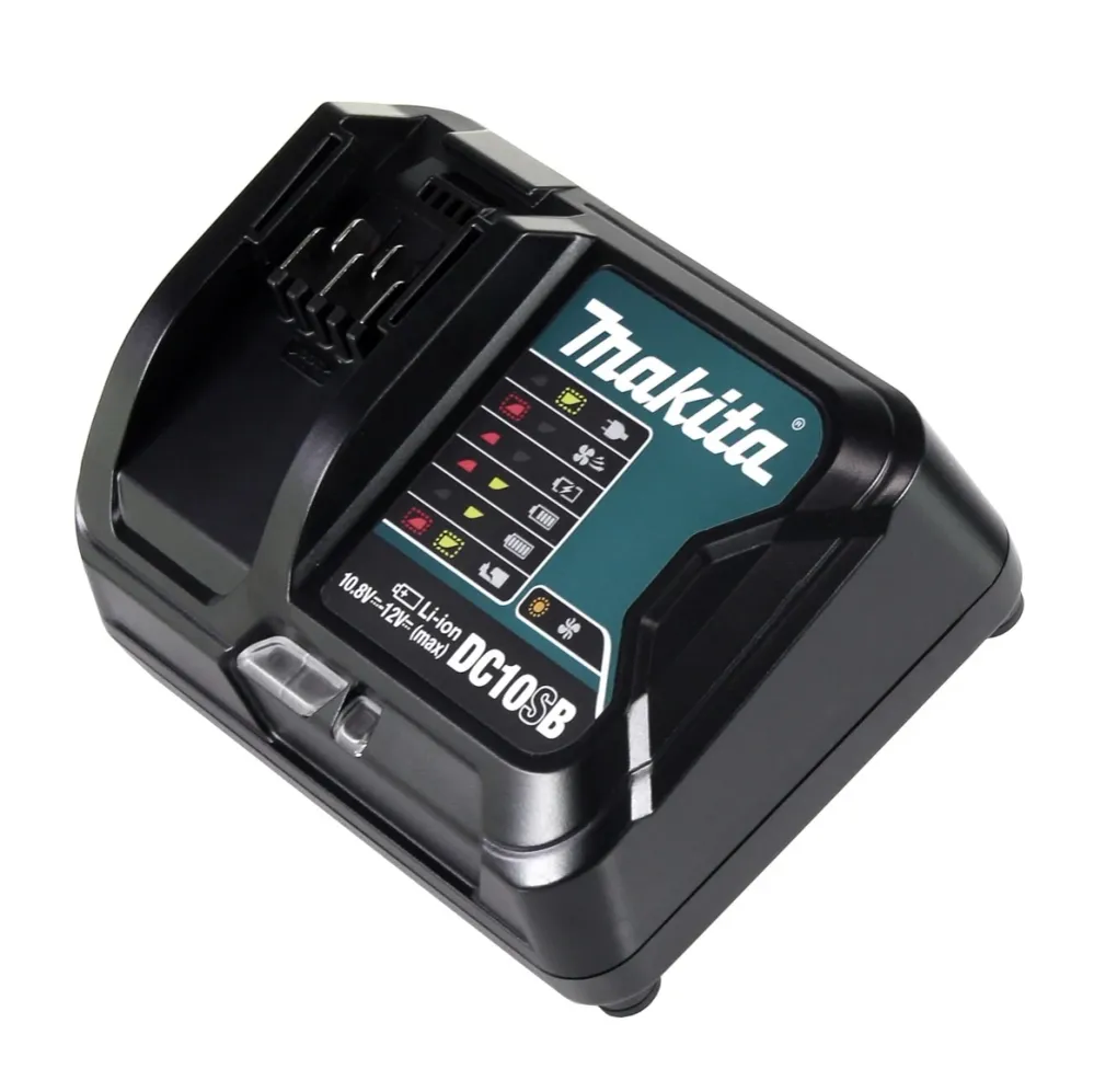 Makita Power Source Kit 12V mit 2x BL1041B Akku 4,0Ah + DC10SB Ladegerät