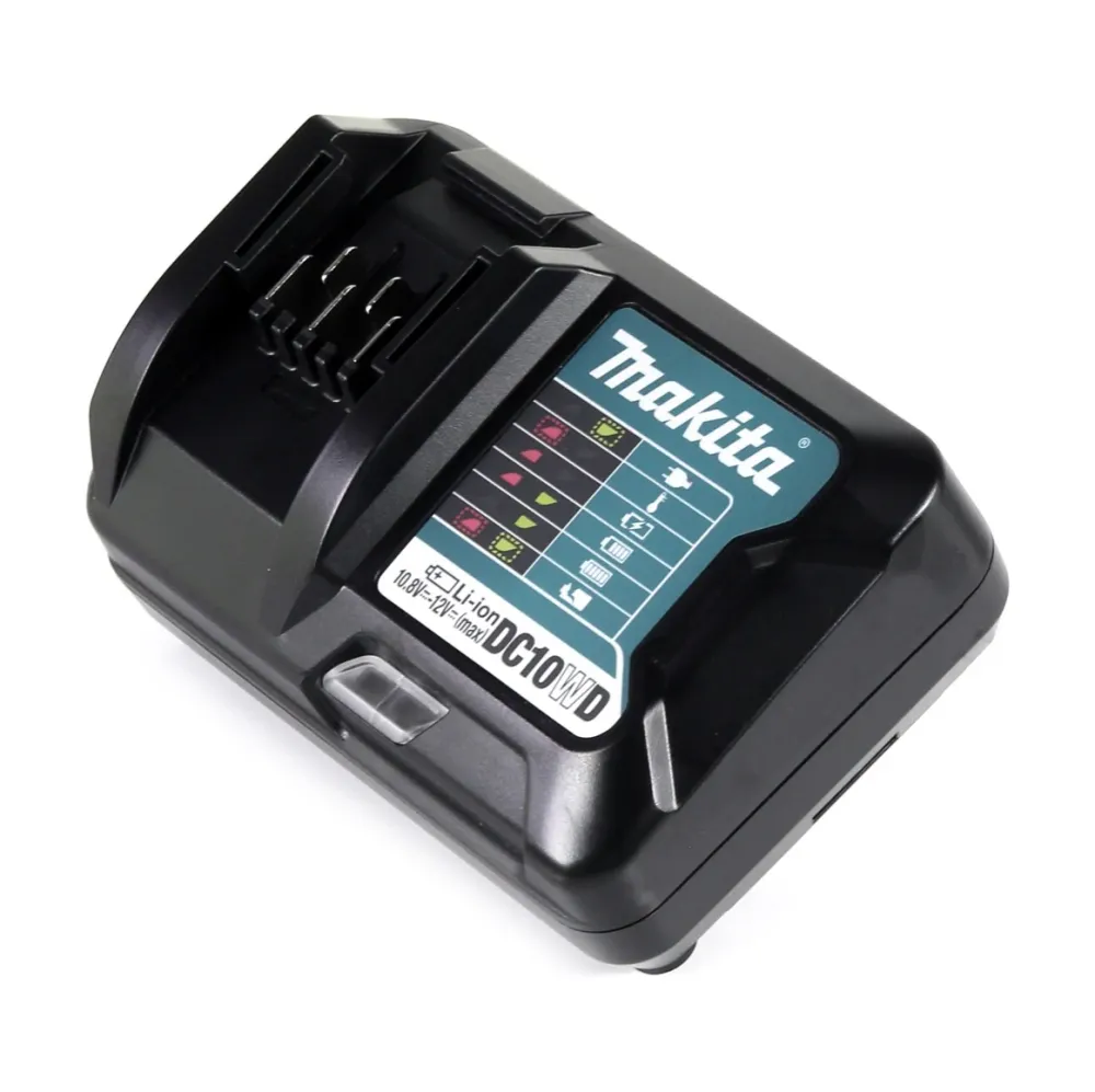 Makita Power Source Kit 12V mit 2x BL1021B Akku 2,0Ah + DC10WD Ladegerät