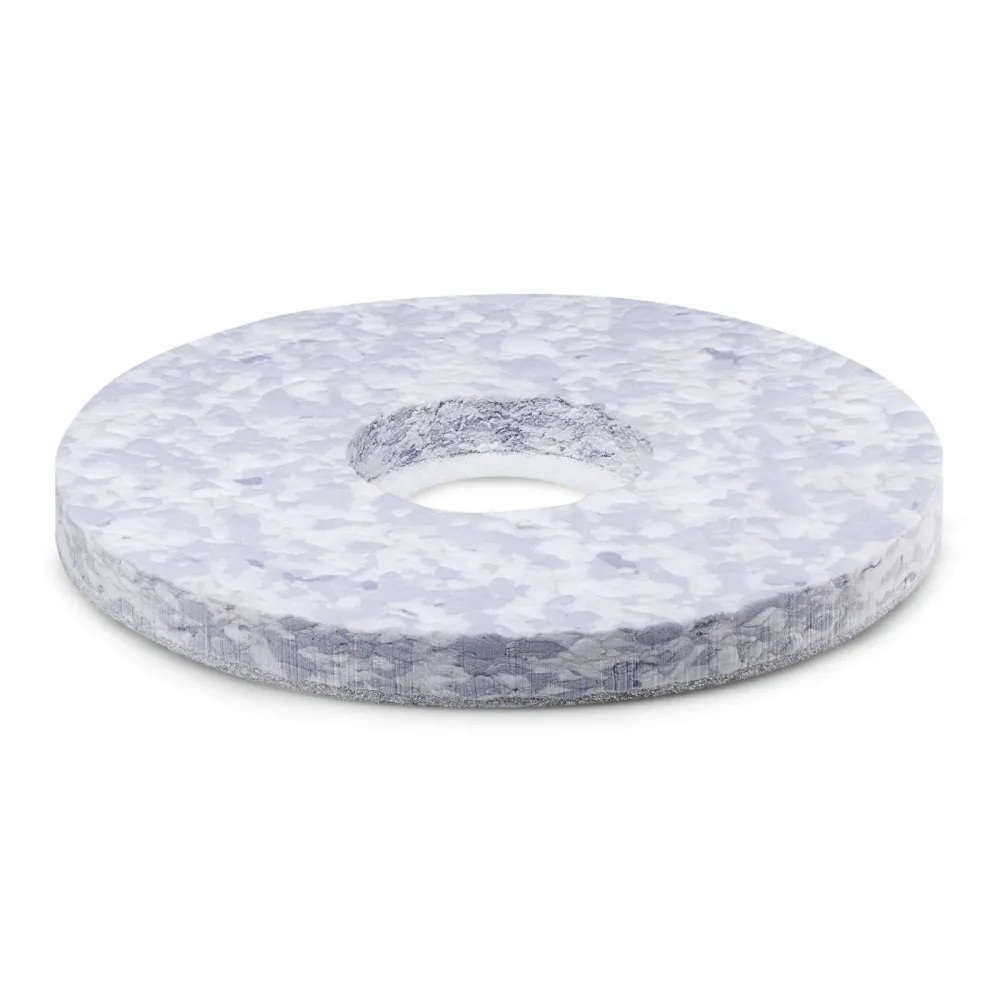 Melaminpad, grau / weiß, 457 mm, 2 Stück
