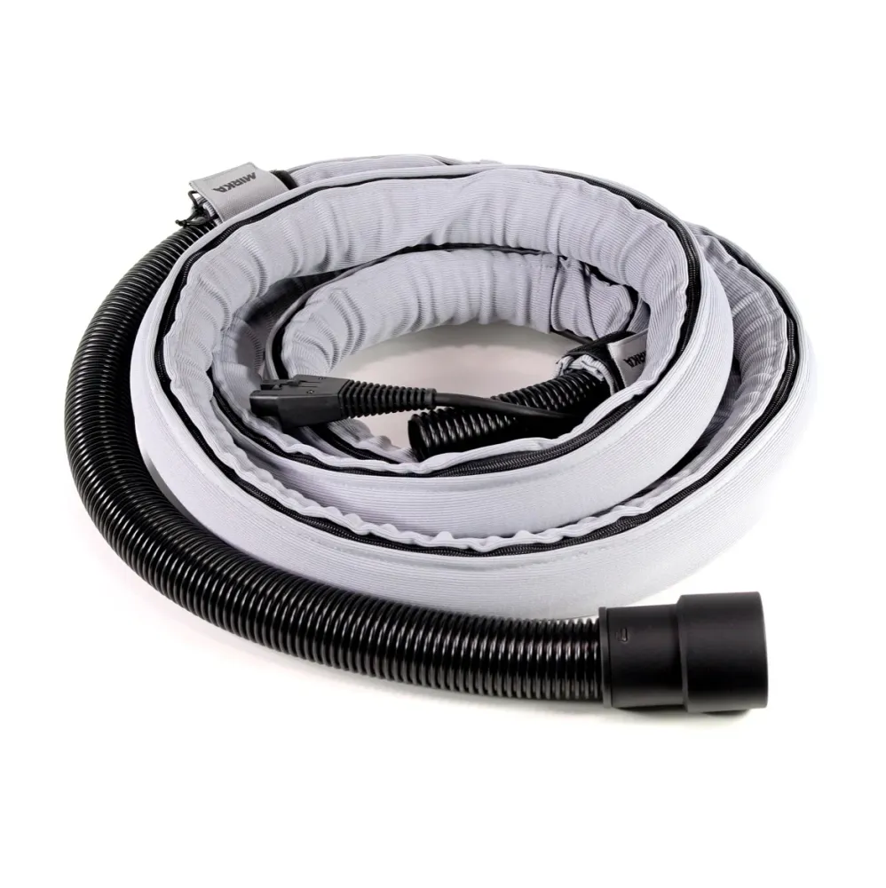 Mirka Manschette KIT Absaugschlauch 4m mit integriertem Kabel 230V für Mirka DEOS, DEROS & LEROS ( MIE6515511 )