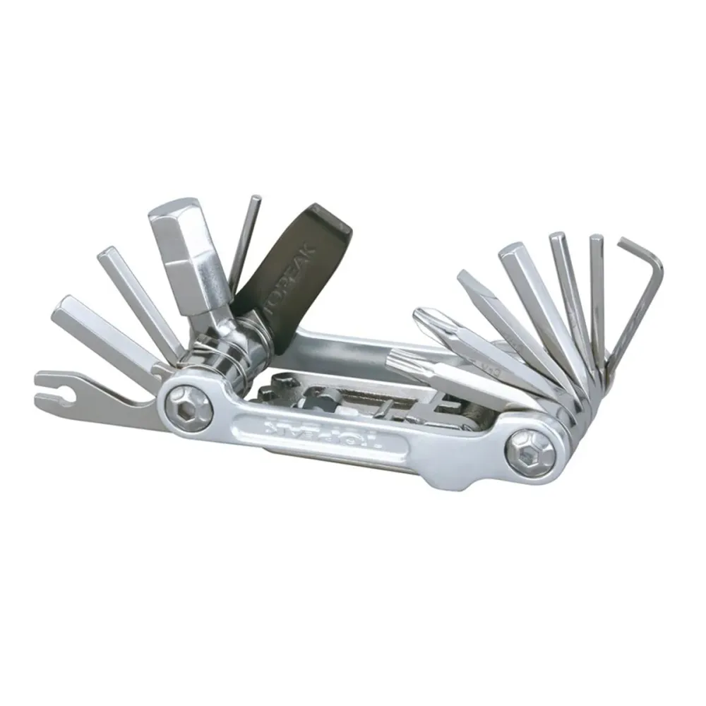 Multitool TOPEAK MINI PRO Silber (20 Tools + Tasche)