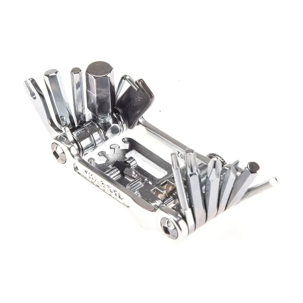 Multitool TOPEAK MINI PRO Silber (20 Tools + Tasche)