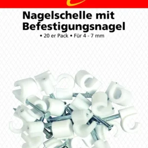 Nagelschelle 20er Pack 4-7mm