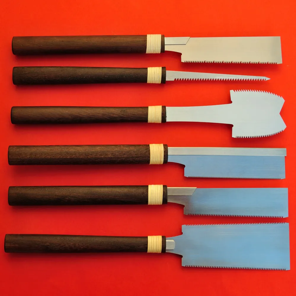 Set 6 Kleine Sägen 120mm SK-5 Osaka Tools