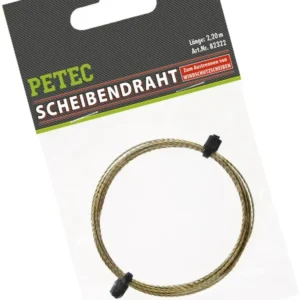 PETEC 82322 Scheibendraht Scheiben Schneidedraht Länge 2,20m