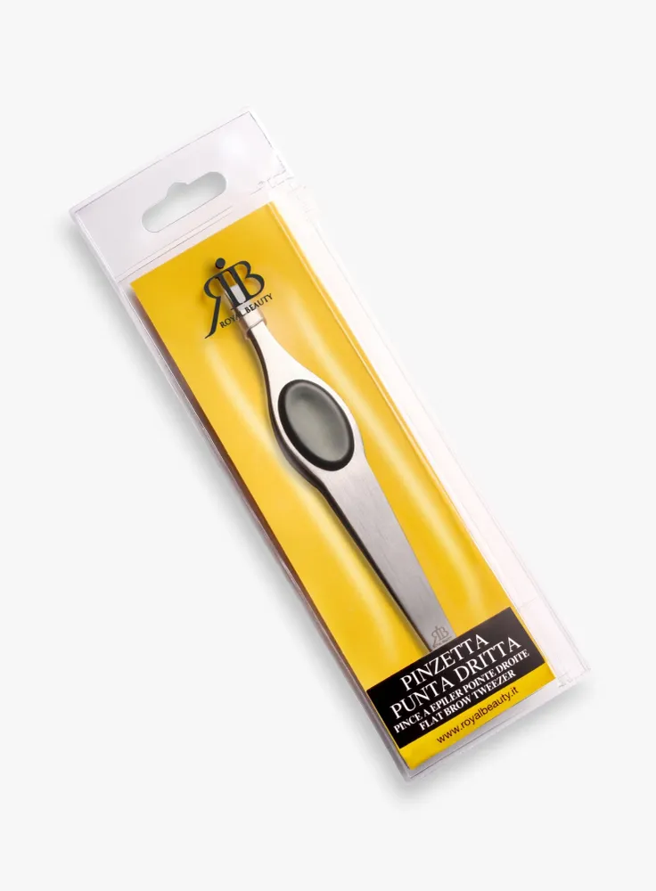Pinzette mit gerader Spitze und Grifffläche