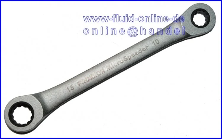 PROXXON 23244 MICROSpeeder 10 x 13mm Doppelring Ratschenschlüssel