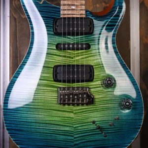 PRS Private Stock Modern Eagle V Green Luminlay LTD Laguna Glow GEBRAUCHT!