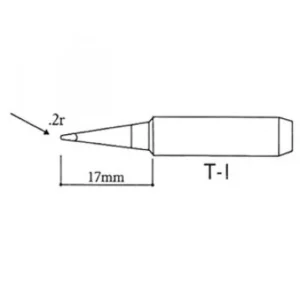 0.4 mm Runde Lötspitze Aoyue